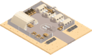 Icon of a military base